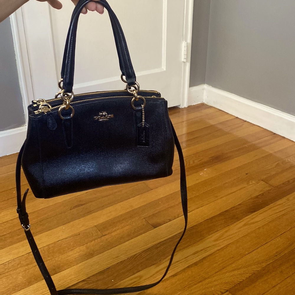 Coach Black Leather Crossbody